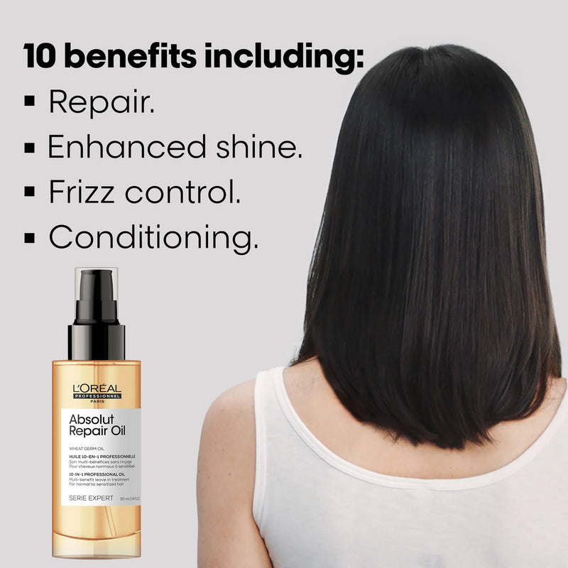 Serie Expert Absolut Repair Hair Oil 90ml Loreal Professional - hair oil - al basel cosmetics