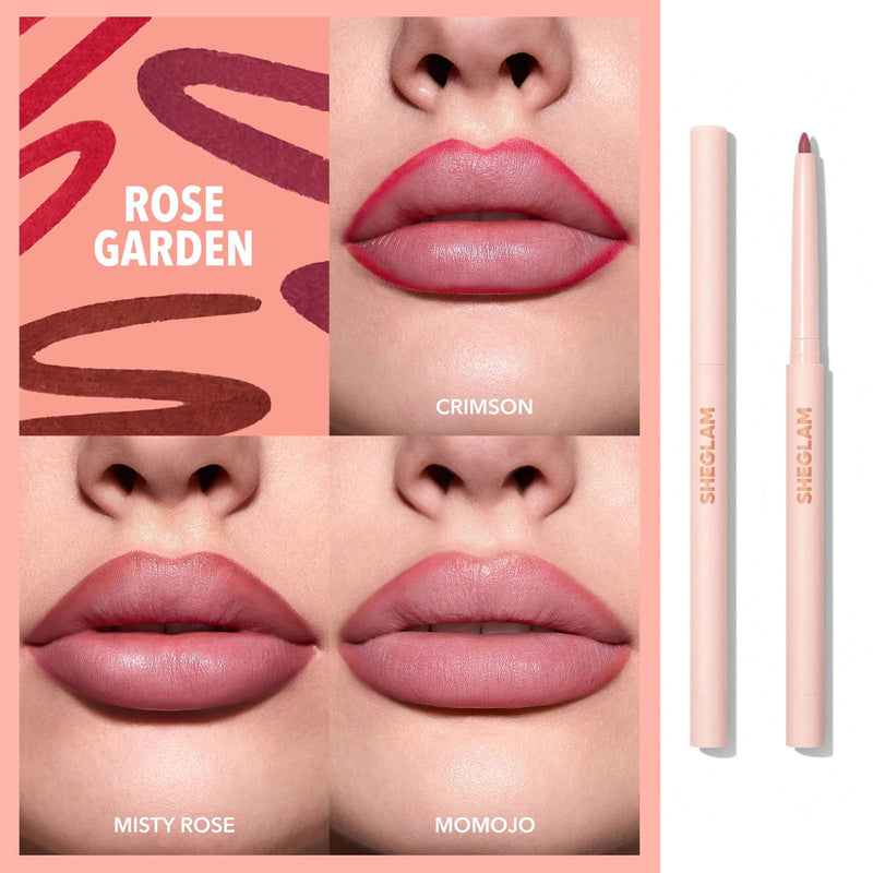 SHEGLAM Momojo So Lippy Lip Liner - Smooth Matte Lip Pencil UAE - Al Basel Cosmetics UAE - Sheglam lip liner - Lip liner shade 204 - Lip liner matte