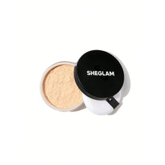 SHEGLAM Cappuccino Baked Glow Setting Powder - Smooth Finish Face Powder UAE - SHEGLAM UAE - Cappuccino shade setting powder - Al Basel Cosmetics - UAE
