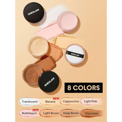 SHEGLAM pore blurring setting powder UAE - SHEGLAM glow finish makeup powder - SHEGLAM baked glow powder - Al Basel Cosmetics