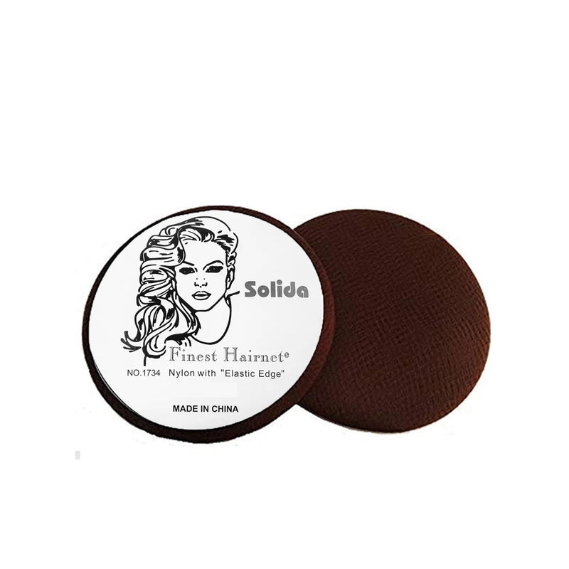 Brown Color Solida Finest Hairnet 150Pcs - al basel cosmetics