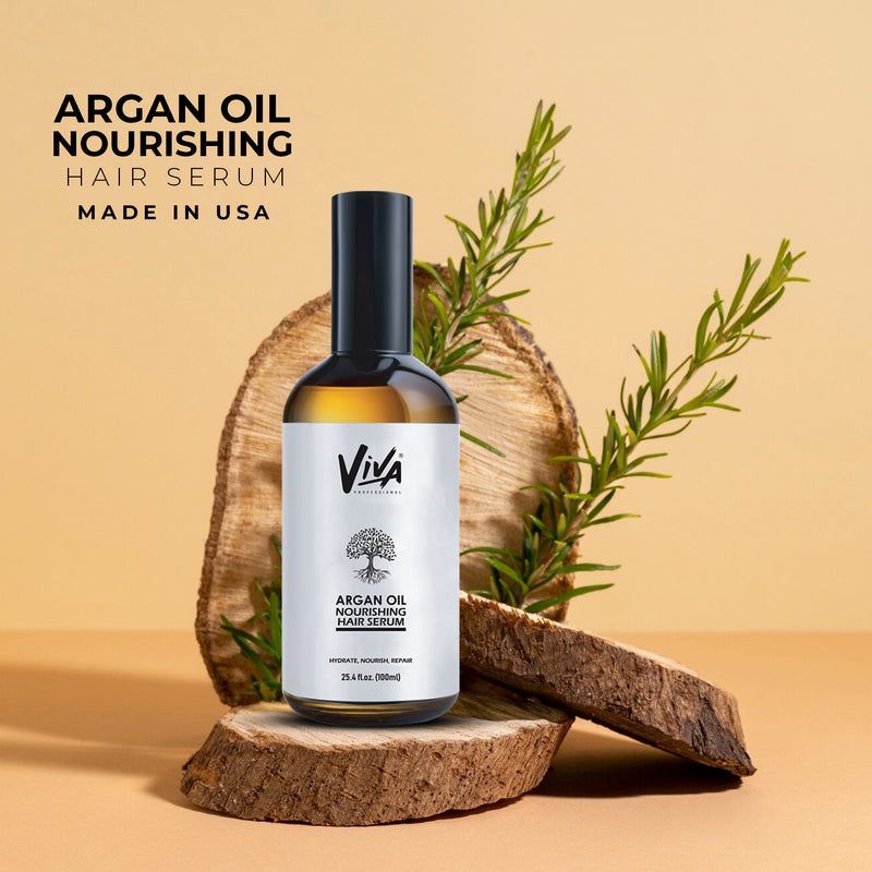 Argan Oil Nourishing Hair Serum 100ml Viva - al basel cosmetics