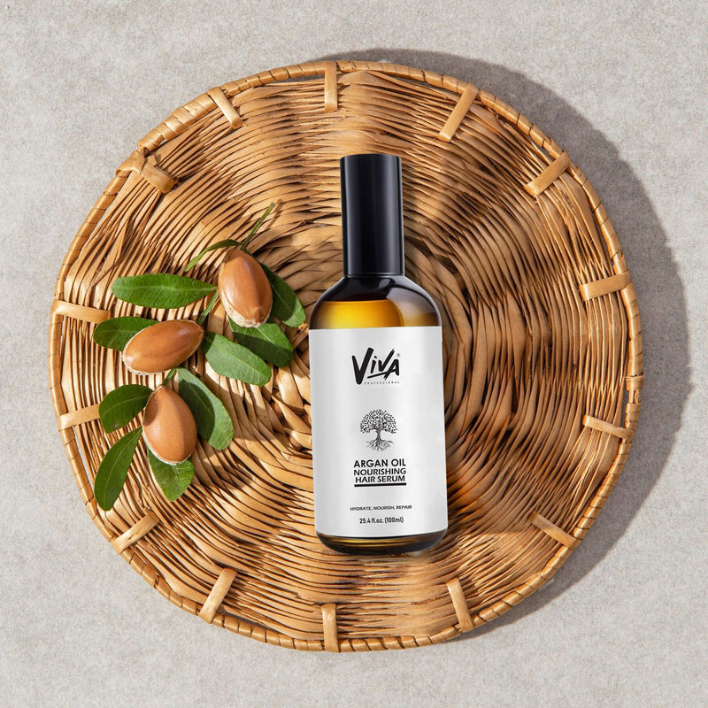 Argan Oil Nourishing Hair Serum 100ml Viva - al basel cosmetics