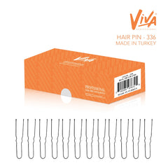 Viva #336 Hair U Pins with Grip 200gm - al basel cosmetics