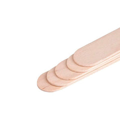 Wooden Spatula Wax Applicator Sticks- 100pcs - albasel cosmetics
