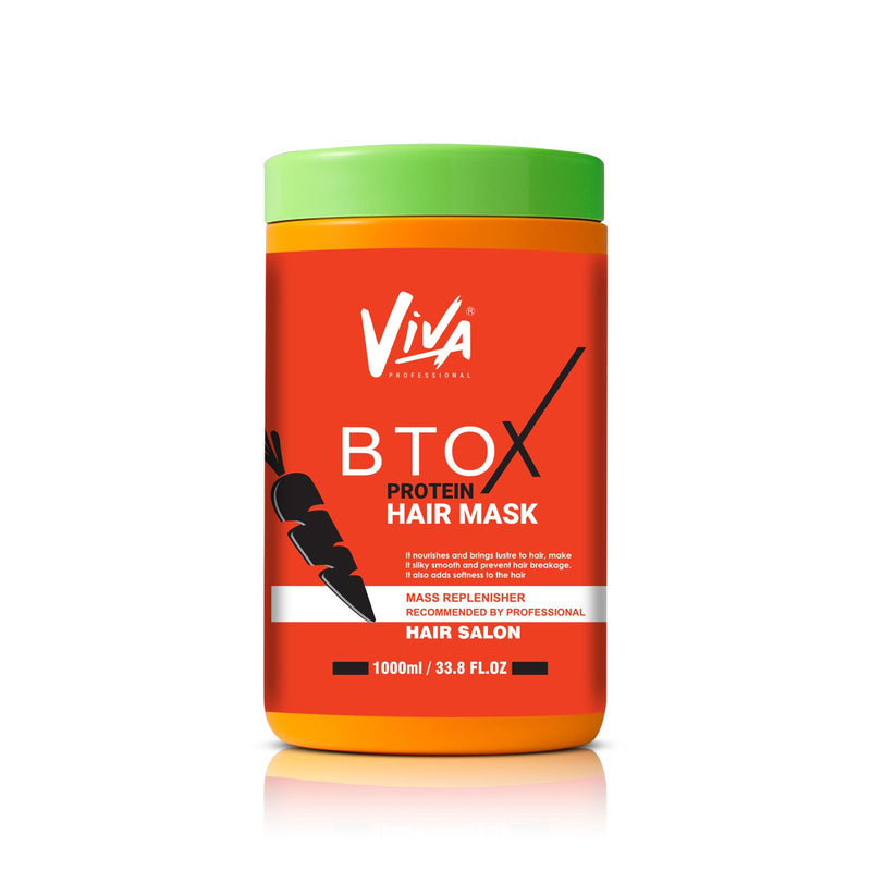 Btox Protein Hair Mask 1000ml Viva Professional – Smooth, Repair & Protect - Btox protein hair mask - professional protein hair mask - Al Basel Cosmetics - Hair mask Saudi Arabia