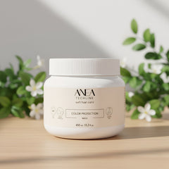 Anea Soft Hair Care Color Protection Hair Mask 450ml - Hair color protection mask - Al Basel Cosmetics - UAE
