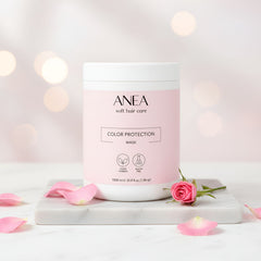Anea Hair Mask 1000ml - Color Protection - Anea color protection mask - Hair mask for colored hair - Al Basel Cosmetics - UAE