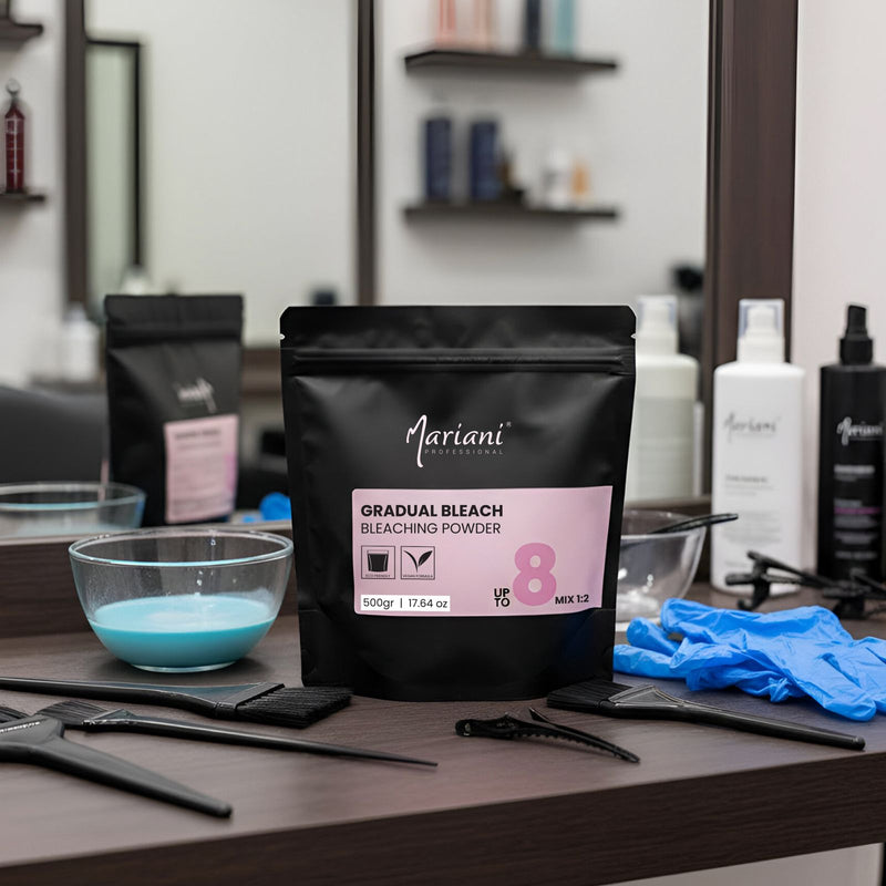 Mariani Professional Gradual Bleaching Powder 500g – Controlled Lift Hair Bleach (8 Levels)