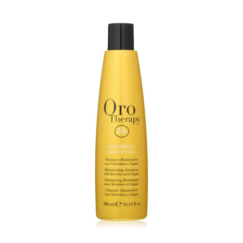 Oro Therapy Oro Puro Shampoo 300ml – Argan Oil & Gold Hair Treatment for Shine and Nourishment - Al Basel Cosmetics - UAE - Oro therapy Shampoo KSA

