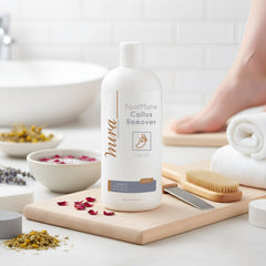 Mira FootMate Callus Remover 1000ml - Foot callus remover in UAE - Al Basel Cosmetics - Nail salon - Pedicure products - Callus remover liquid in UAE