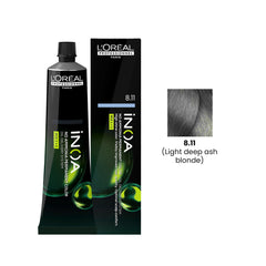 iNOA Hair Color 60g 8.11 Light Deep Ash Blonde Loreal Professional
