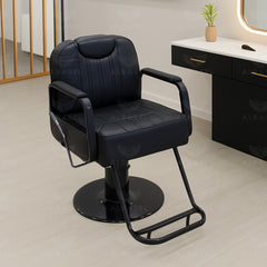High-Quality Salon Spa Ladies Chair in Black | Professional Hair Styling Chair - Ladies Salon Chair Saudi Arabia - Salon Chair Oman - Al Basel - UAE