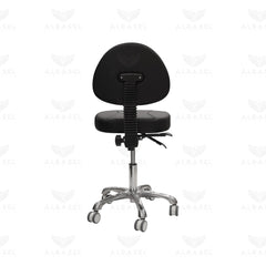 Professional Black Hydraulic Salon Stool – Reclining Swivel Chair