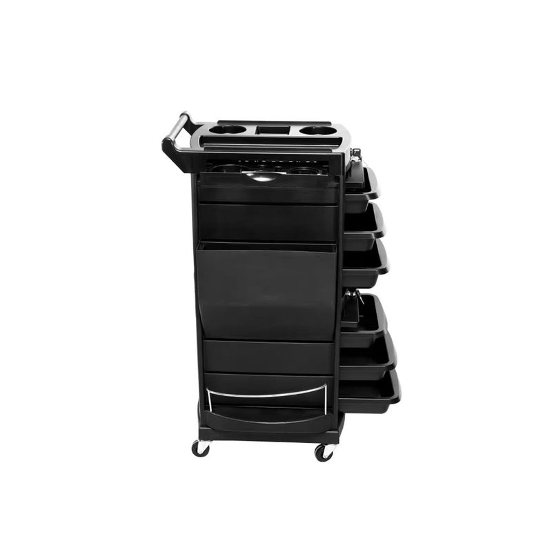 professional salon trolley UAE - barber trolley Dubai, hair salon storage cart UAE - beauty trolley with wheels - salon equipment wholesaler UAE - Al Basel Cosmetics - UAE