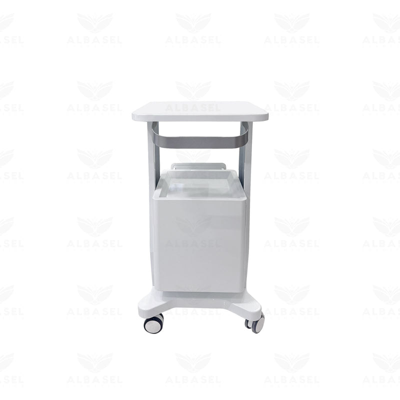 Professional Salon & Spa Trolley Cart | Mobile Metal Storage – Al Basel Cosmetics - Salon trolley - Storage cart for spa - Salon hair coloring trolley - UAE