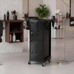 Professional Salon Trolley - Plastic storage trolley UAE - Salon trolley Oman - Al Basel Cosmetics - UAE