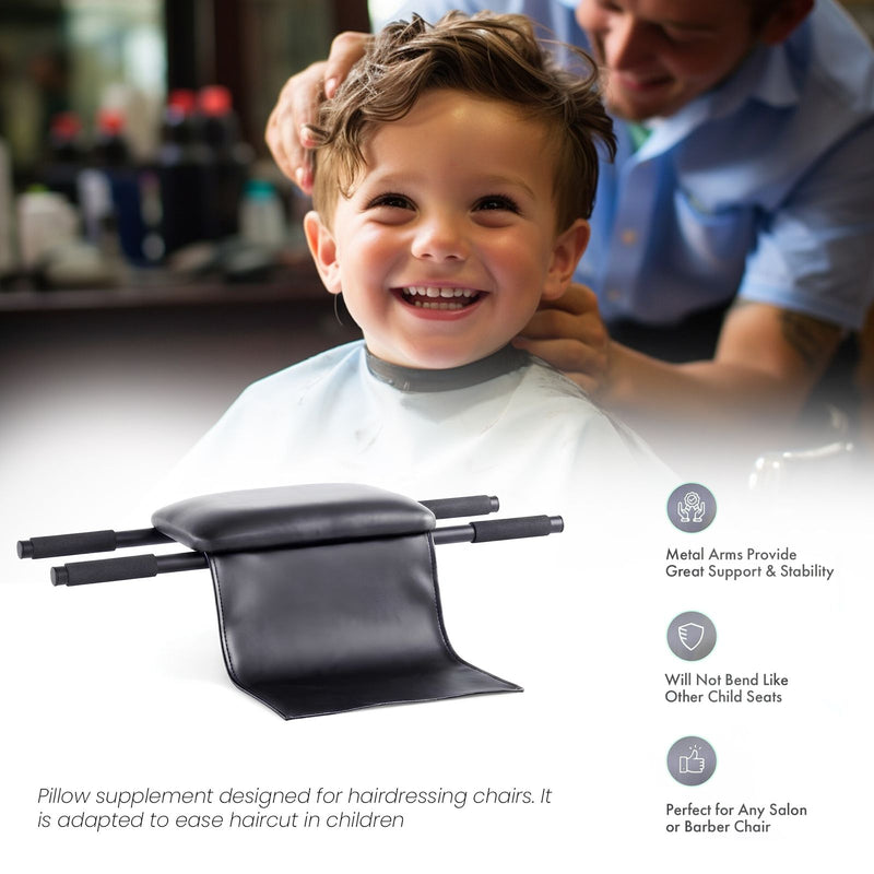 Professional Kids Booster Seat for Salon & Barber Chairs - Kids seat for barber shop - Hair cutting kids booster seat - Al Basel Cosmetics - UAE