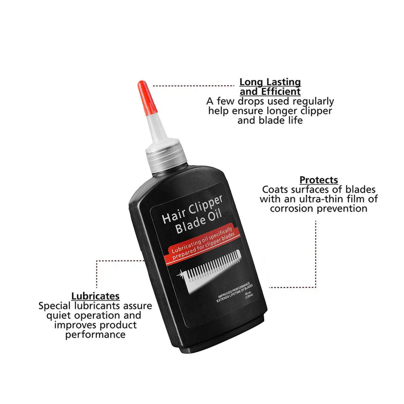 clipper blade oil UAE - barber tool lubricant Dubai - hair trimmer oil UAE - grooming machine oil - professional barber supplies UAE - Al Basel Cosmetics - UAE
