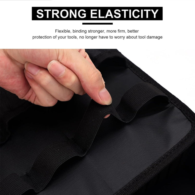 Professional Barber Carrying Case – Black Modern Tool Organizer for Clippers & Styling Equipment - Al Basel Cosmetics