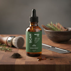 Professional Beard Oil 60ml Scar - Beard oil in UAE - Scar beard oil - Al Basel Cosmetics - UAE