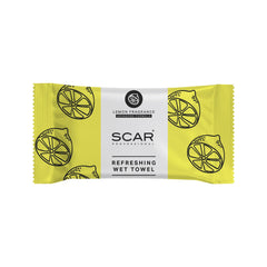 Lemon Refreshing Wet Towels - Refreshing towel for Salon - Spa scented refreshing towels - refreshing towels for daily use - Al Basel Cosmetics - UAE