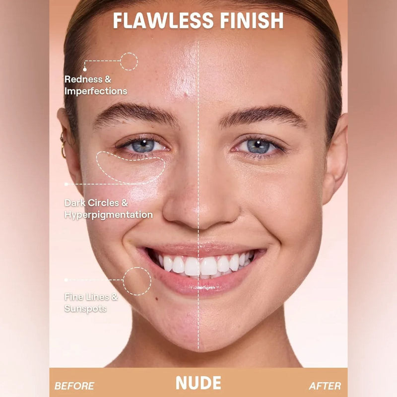 SHEGLAM Nude Cushion Foundation UAE – Long-Lasting Matte Finish Makeup - nude foundation in UAE - sheglam nude foundation - Al Basel Cosmetics