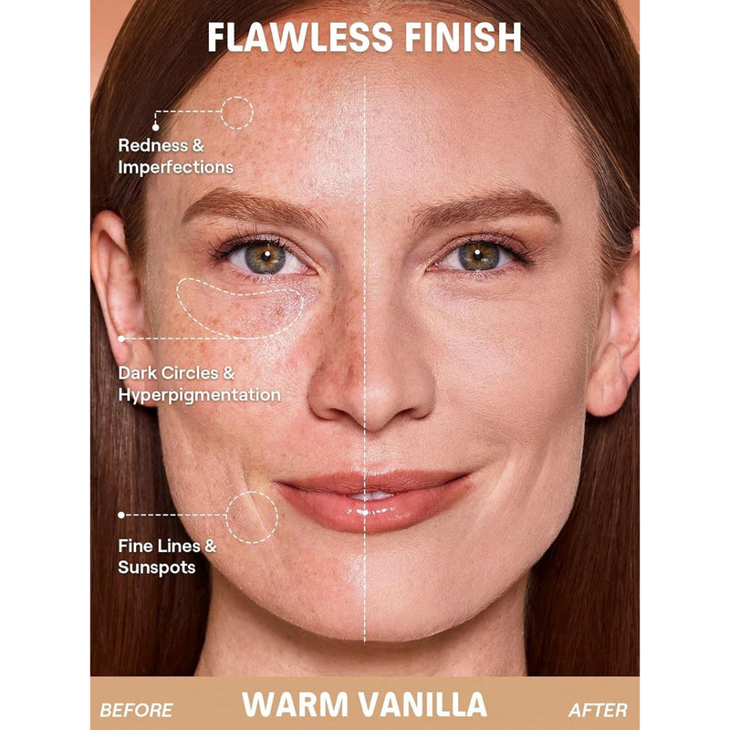 SHEGLAM Warm Vanilla Cushion Foundation UAE – Lightweight Full Coverage Base - foundation - warm vanilla shade foundation in UAE - Al Basel Cosmetics