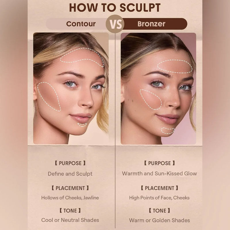 SHEGLAM Soft Tan Buttery Buff Contour & Bronzer Stick - Cream Sculpt Stick UAE - Cream contour - Contour Stick - Buttery Buff Contour Stick - Al Basel Cosmetics Sharjah