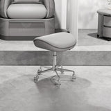 Professional Grey Pedicure Stool with Swivel & Adjustable Height – Salon & Spa Chair - Salon Spa Swivel Chair Saudi Arabia - Salon Spa Stool Qatar - Al Basel Cosmetics - UAE