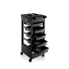 Salon Hairdresser Trolley Black