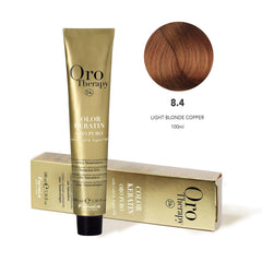 oro therapy - fanola Oro Puro Hair Coloring Cream 8.4 - fanola color - fanola uae - albasel cosmetics