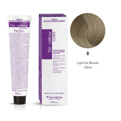 Fanola No Yellow Color 8 Light Ice Blonde 100ml - fanola uae - Albasel cosmetics